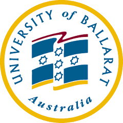 巴拉瑞特大学 logo