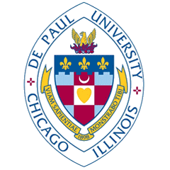 德保罗大学 logo