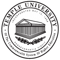 天普大学 logo