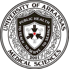 阿肯色大学医学院 logo