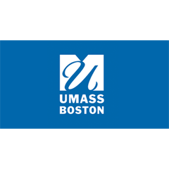 麻州大学波士顿分校 logo