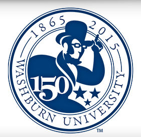 沃什伯恩大学 logo