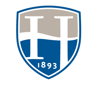 胡德学院 logo